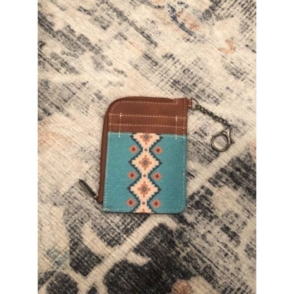 Montana West x Wrangler Card Wallet Boho Aztec Credit Card Holder for Women